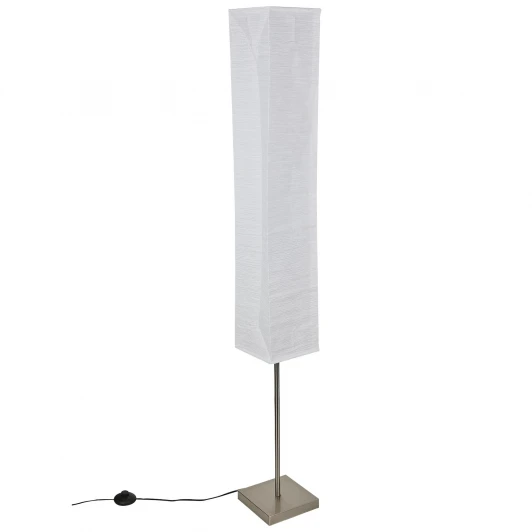 UML-T400 2хE27 WHITE Торшер E27, 2х60W. механический выключатель, белый Uniel UML-T400 2хE27 WHITE