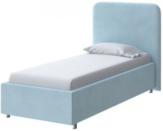 2024814 PROxSON Кровать Олаф (Ткань: Велюр Teddy Морозная свежесть) 90x190