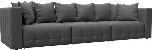 128794 Диван прямой Лига-052 НПБ Лонг Лига Диванов (Замша) арт.128794