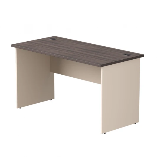 254S011DK/GU Стол прямой Everprof EVO (ЭВО) опоры ЛДСП 1380х670х755 мм Дуб Пасадена/Кашемир 254S011DK/GU