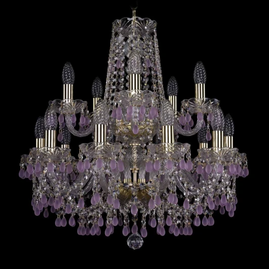 1410/10+5/195/2d G V7010 Подвесная люстра Bohemia 1410 1410/10+5/195/2d/G/V7010