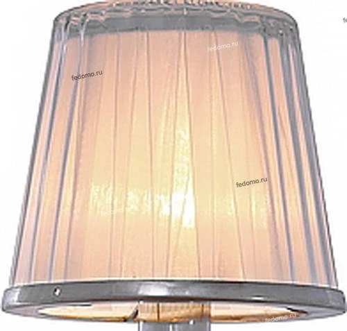 L5081 Абажур L'Arte Luce Fizz, серебро с белым