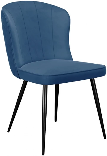 00-00060786 Стул 209 B8 BLUE, ножки черные Dikline 00-00060786