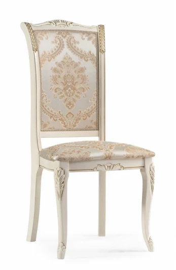 499599 Деревянный стул Woodville Керия слоновая кость / ткань С65 499599