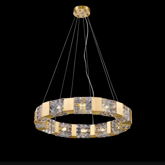 10953 Подвесная люстра Cloyd Corund 10953 (220V, на тросе, кольцо)