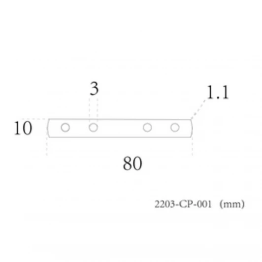 2203-CP-001 Планка соединительная Favourite Practica 2203-CP-001
