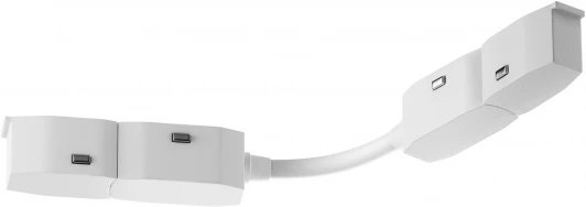 TRA034CS-W Коннектор гибкий для магнитного шинопровода Maytoni Accessories for tracks Exility TRA034CS-W (48V)