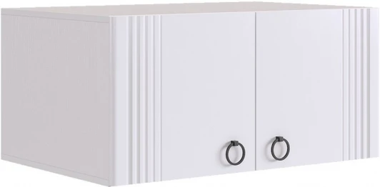 589699 Прихожая Woodville Ева 116.01 белое дерево / белый матовый арт.589699