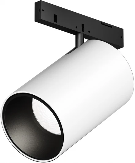 TR187-1-5W4K-M-BW Трековый светильник магнитный 5Вт 24V Maytoni Focus Led TR187-1-5W4K-M-BW (круглые)