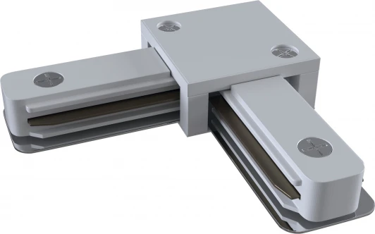 TRA001CL-11W Коннектор L-образный Unity белый (однофазный) Maytoni Technical TRA001CL-11W (220V)