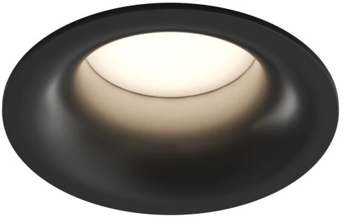 DK3124-BK Точечный встраиваемый влагозащищенный светильник круглый IP65 Denkirs Kibek DK3124-BK