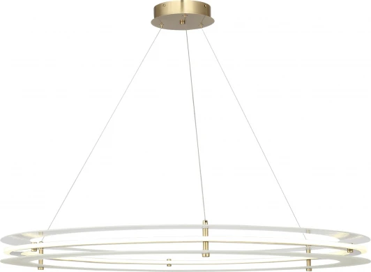 SL6245.213.01 Подвесной светильник ST Luce Fagy SL6245.213.01 золотистый/Прозрачный LED 1*70W 4000K (220V, на тросе, круглые)
