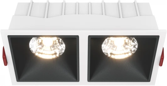 DL043-02-15W3K-D-SQ-WB Встраиваемый светильник Alfa LED 3000K 2x15Вт 36° Dim Triac Maytoni Technical DL043-02-15W3K-D-SQ-WB (220V)