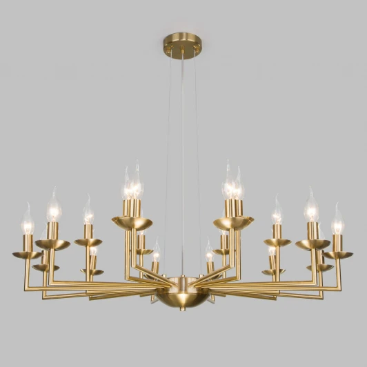 60150/18 латунь Подвесная люстра Eurosvet Cariso 60150/18 латунь