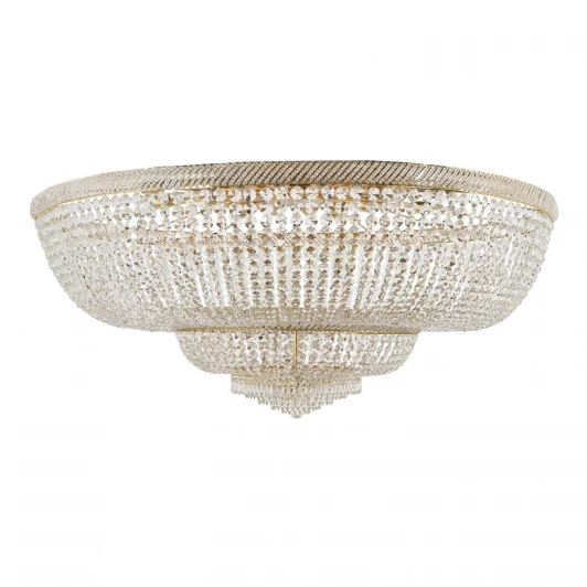 Bari E 1.2.150.100 G Потолочная большая люстра буше Dio D'Arte Bari E 1.2.150.100 G (220V, хрусталь)
