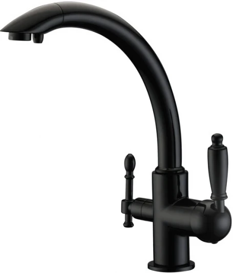 ZR 314 YF-33 black Смеситель Zorg Clean Water ZR 314 YF-33 black для кухонной мойки