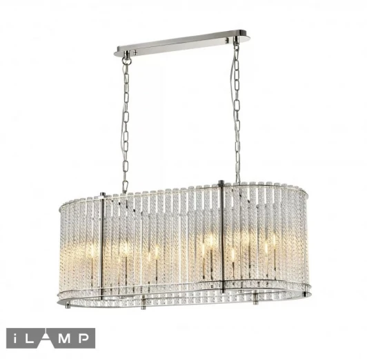 P2554-12 NIC Подвесная люстра iLamp Manhattan P2554-12 NIC (220V, на цепи)