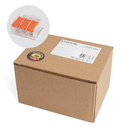 39864 Универсальная компактная клемма Stekker 39864