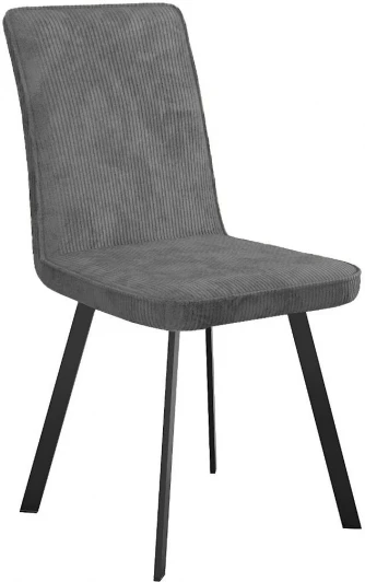00-00077690 Стул DikLine 208 AN15 серый, ножки черные арт.00-00077690