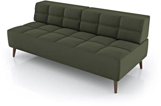 20763 Диван Arsko Нельсон зеленый велюр