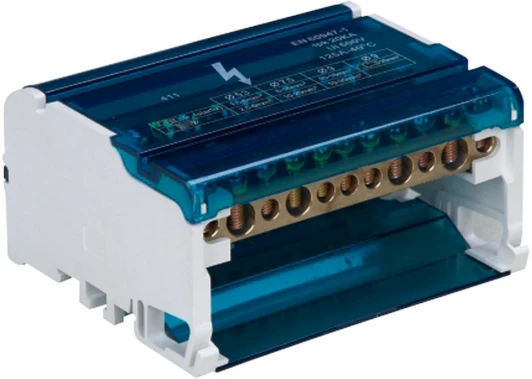 39684 Шины на DIN-рейку в корпусе Stekker 39684