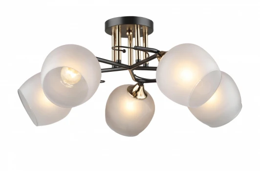 MD.5996-5-S-COFFEE+FGD Потолочная люстра Imex MD.5996-5-S-COFFEE+FGD