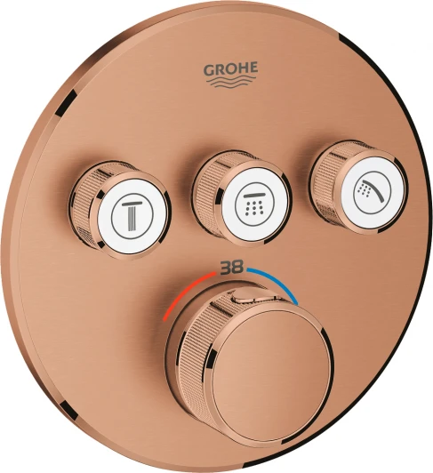 29121DL0 Термостат Grohe Grohtherm SmartControl 29121DL0 для душа, теплый закат