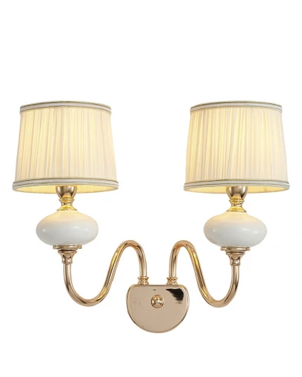 1031/2W-GD-WT Бра Lumien Hall Макей 1031/2W-GD-WT