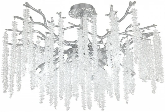 23111.760.10.G9.A CR Потолочная люстра хрустальная на штанге Arte Milano Milano-1 23111.760.10.G9.A CR (220V)