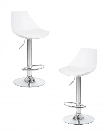 SET-2 3000-LM ROCKY Набор 2 шт Стул барный DOBRIN ROCKY (белый)