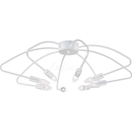 458 Люстра потолочная Luminex Infinita, 8 ламп, Белый