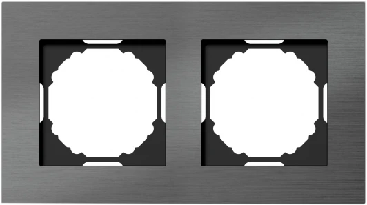 DEN212CA Рамка 2-я, Natural космический алюминий Donel A07 DEN212CA