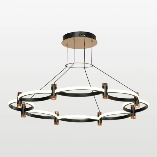 LSP-7211 Подвесная люстра Lussole Taylor LSP-7211 (LED, 220V, на тросе, круглые)