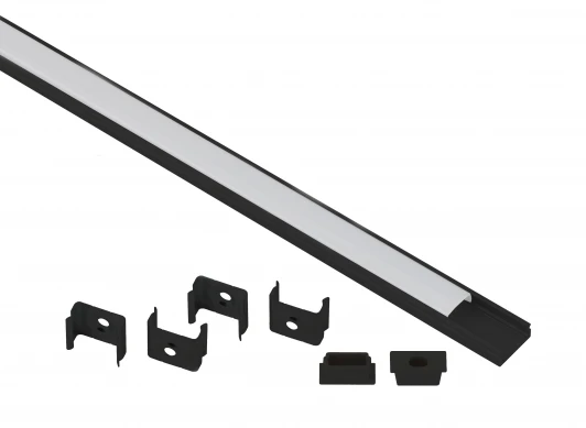 1506B Комплект с накладным анодированным профилем для светодиодной ленты ЭРА 1506B 1506B