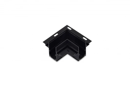 L corner12InB L-образный угол-соединитель для встраиваемого шинопровода DLT2512InB черный Donolux SPACE-Track system L corner12InB