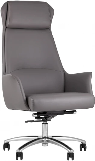 УТ000002059 Кресло руководителя TopChairs Viking серое УТ000002059