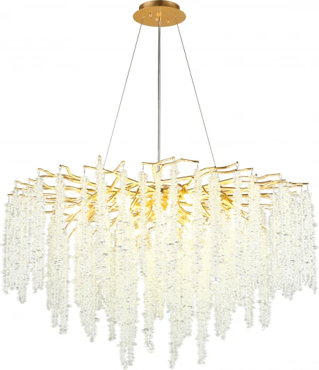 APL.848.03.15 Подвесная люстра Aployt Paulina APL.848.03.15 (220V, хрусталь, на тросе, ветки)