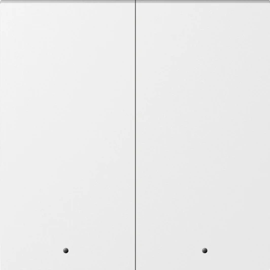 DE28533 Клавиша 2-я с подсветкой, матовый белый Donel A07 DE28533