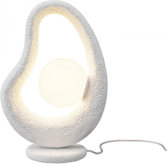 MOD380TL-01W Настольная лампа Maytoni Opus MOD380TL-01W (220V, выключатель, шар)