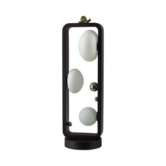 5434/3FB Уличный наземный светильник-торшер Odeon Light Luma 5434/3FB черный/золотистый/хром/металл/акрил/декор металл 65см IP54 G9 3*15W max