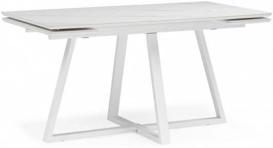 617086 Кухонный стол Notta Памелла (Металл,Керамика/Белый) арт.617086