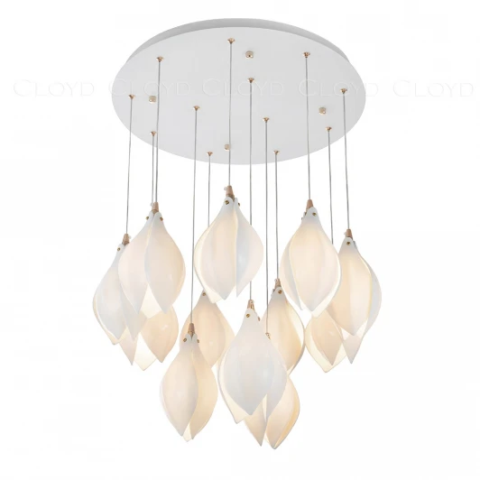 10363 Потолочная люстра каскадная с цветами Cloyd Mangra 10363 (220V, цветы)