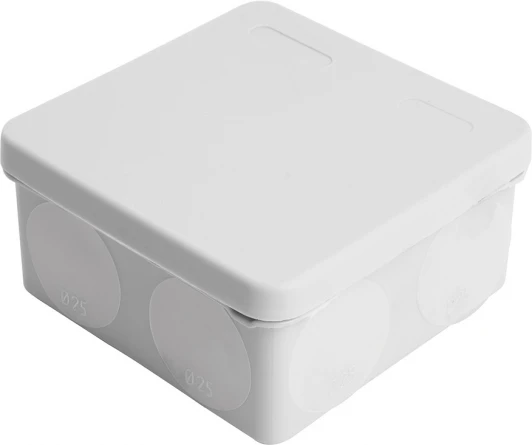 49198 Коробка разветвительная 2-х компонентная (серый) Stekker 49198