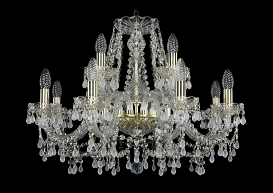 1410/8+4/240 G V0300 Подвесная люстра Bohemia 1410 1410/8+4/240/G/V0300