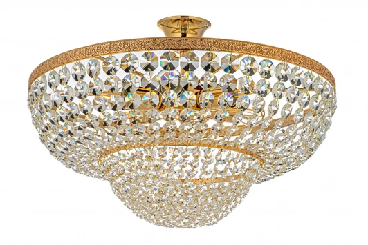 Favola E 1.3.50.502 G Потолочная люстра буше Arti Lampadari Favola E 1.3.50.502 G (220V, хрусталь)