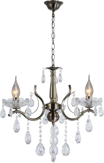 96120-0.4-03 Подвесная люстра Reluce 96120-0.4-03 (220V, подвески, на цепи, подсвечник, свеча)