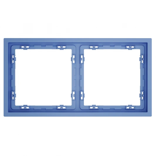VLS100215 Рамка пластиковая на 2 поста (деним) Voltum S70 VLS100215
