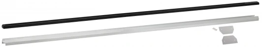 TR-SET-200-1PT-PC BK Шинопровод однофазный с профилем для натяжного потолка 2м 220V ЭРА TR-SET-200-1PT-PC BK