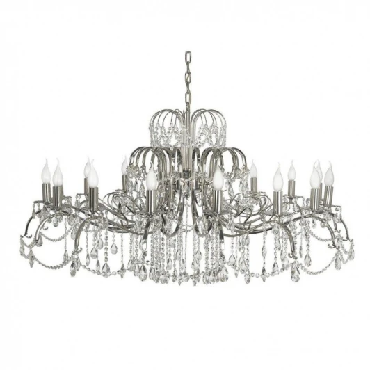 Alessandria E 1.1.L.16.600 N Подвесная большая люстра Dio D'Arte Alessandria E 1.1.L.16.600 N (220V, на цепи, подсвечник, свеча)