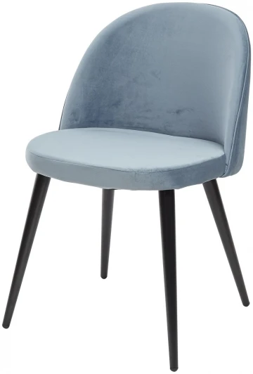 UDC5186G10856 Обеденный стул M-City JAZZ G108-56 пудровый синий, велюр